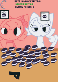 Pink cat and Wenda