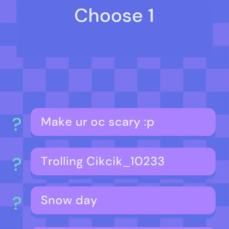 Game by @Dreamy_dream666
