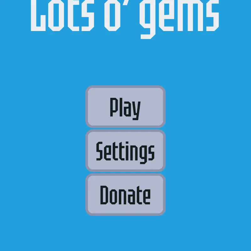 Lots o’ Gems Game Release by @deejays