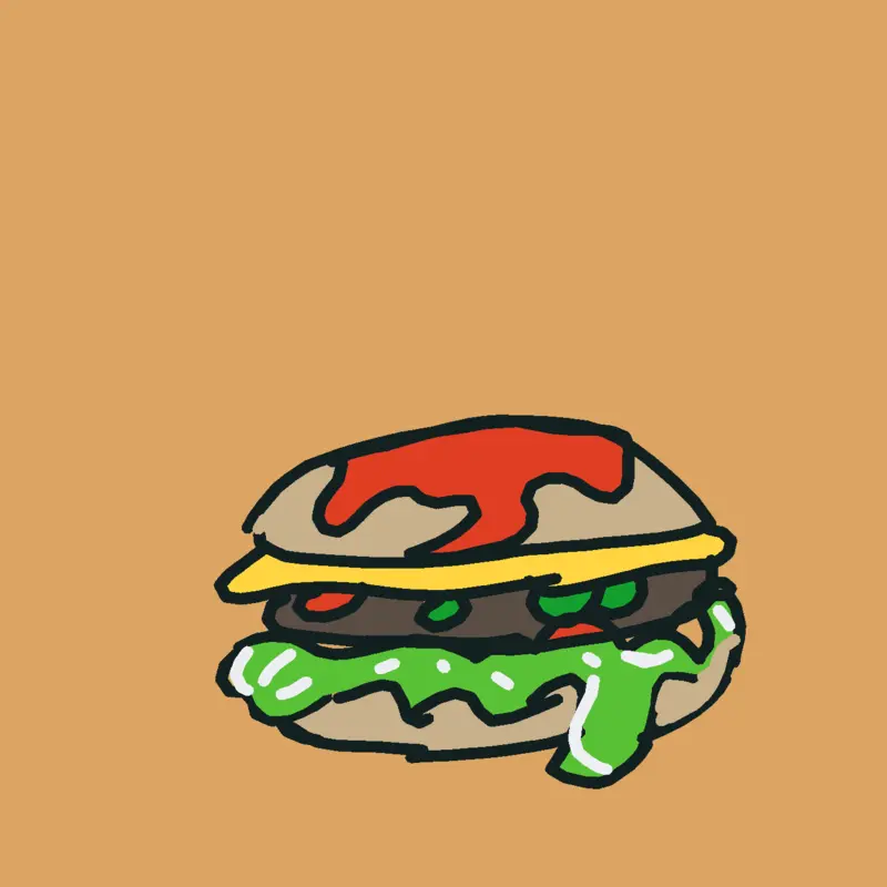 Eat da burger by @nubbateveryting