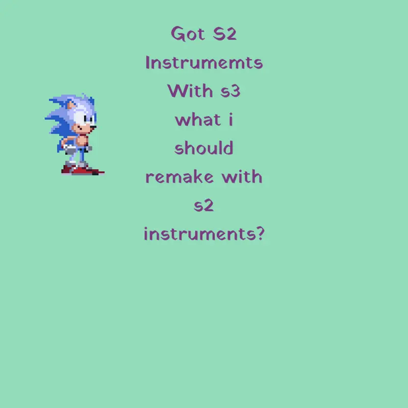 Got it! S2 instruments by @MasterHedghog2015