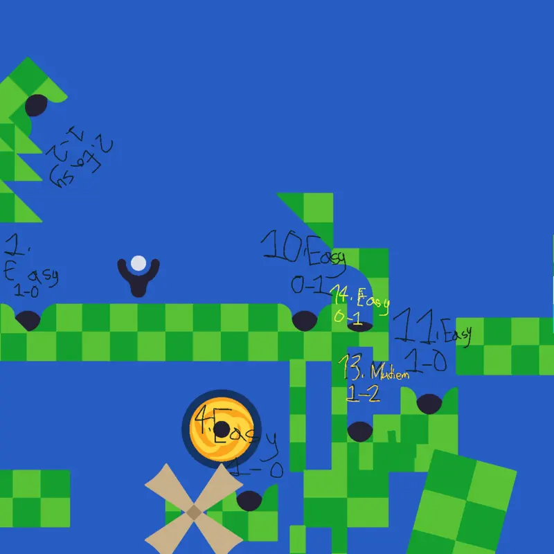 Golf but holes by @ZaikCreatery