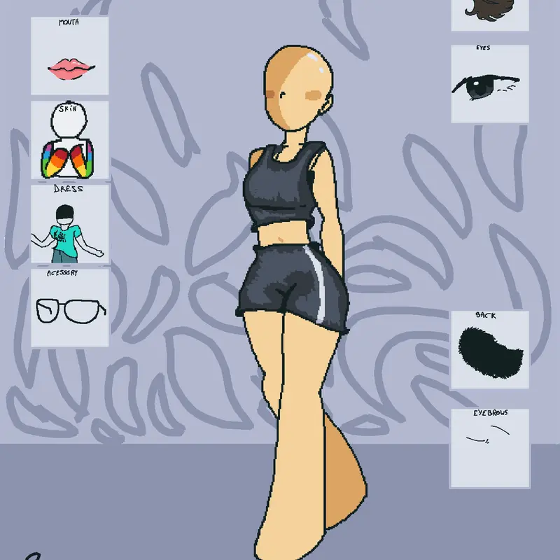 Dress up by @RayahJones