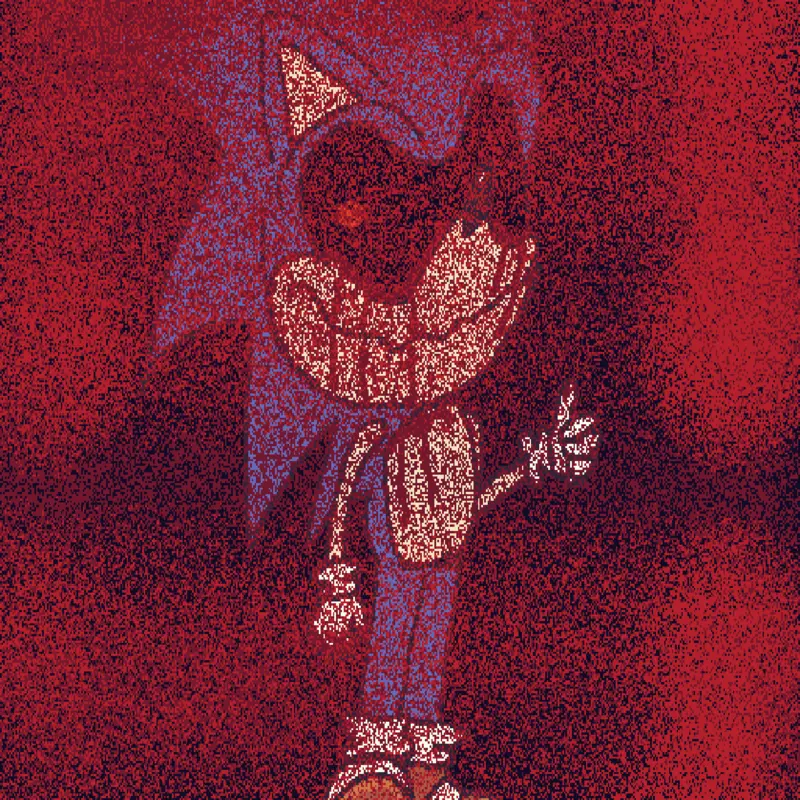 Sonic.ExE Art. by @Goombi_123