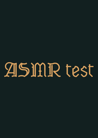 ASMR test