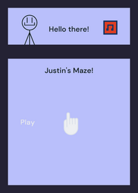 Justin’s maze!