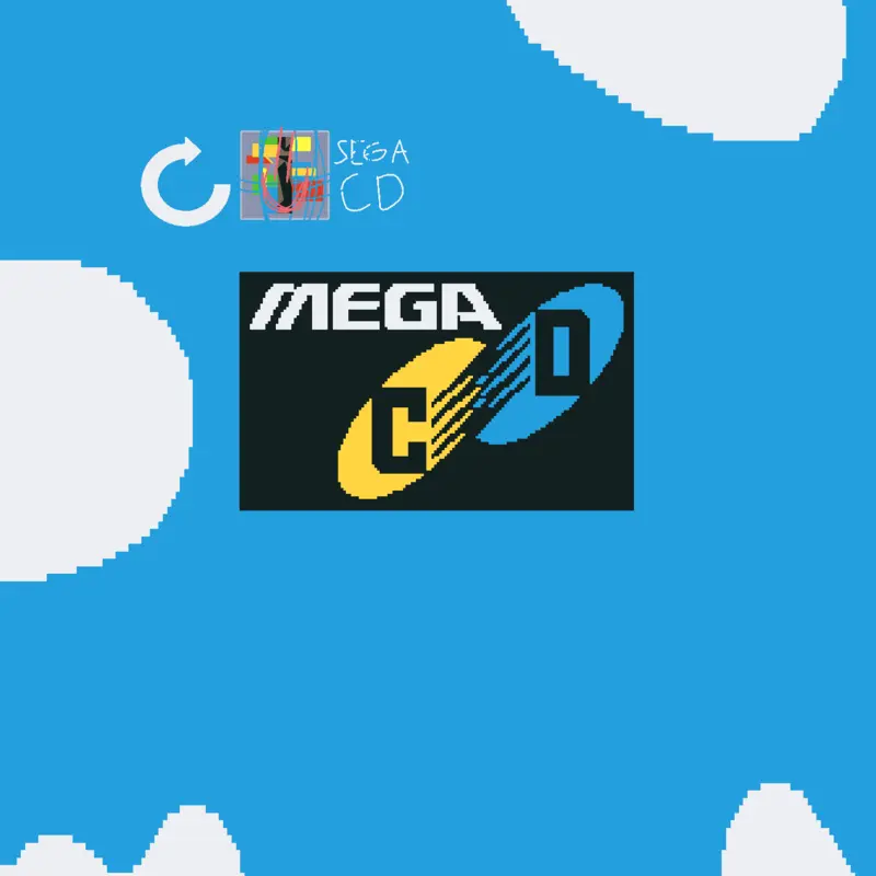 Mega CD Logo by @20thCenturyAaronOnCastle