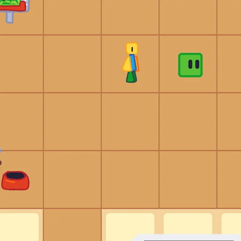 Raise A Green Cube by @Mrpotato_creator