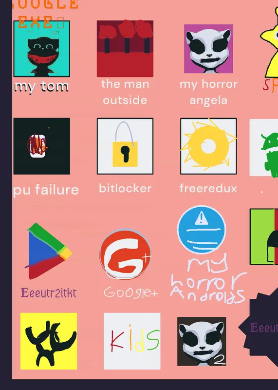 Phone game virus by @AzielAlb