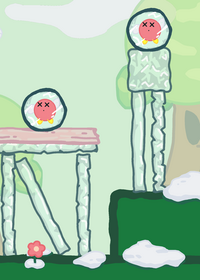 Kirby’s Dreamland with the new kit ‘cause...