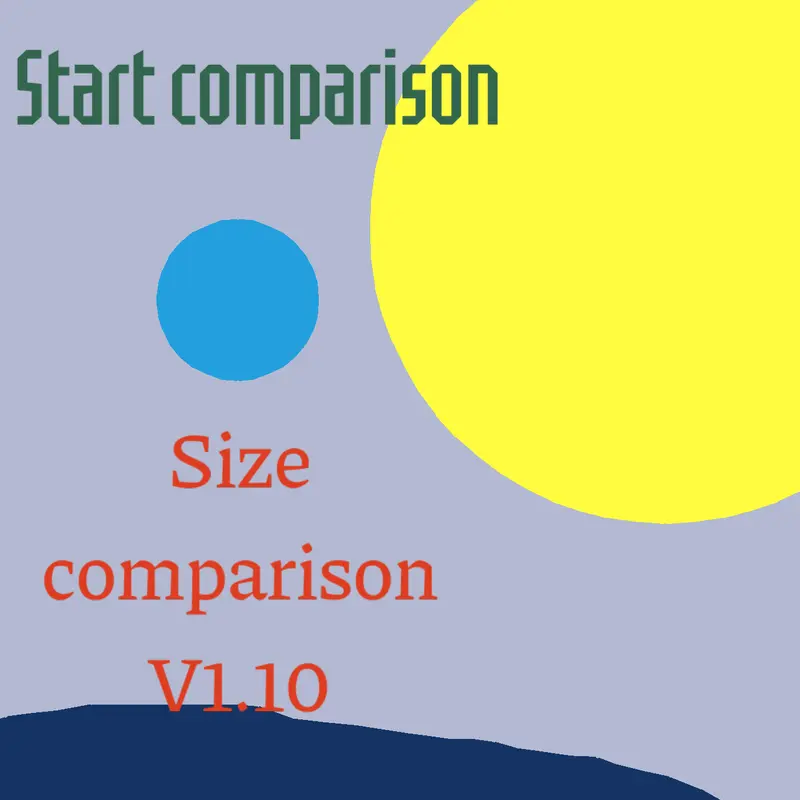 Size comparison by @johnz