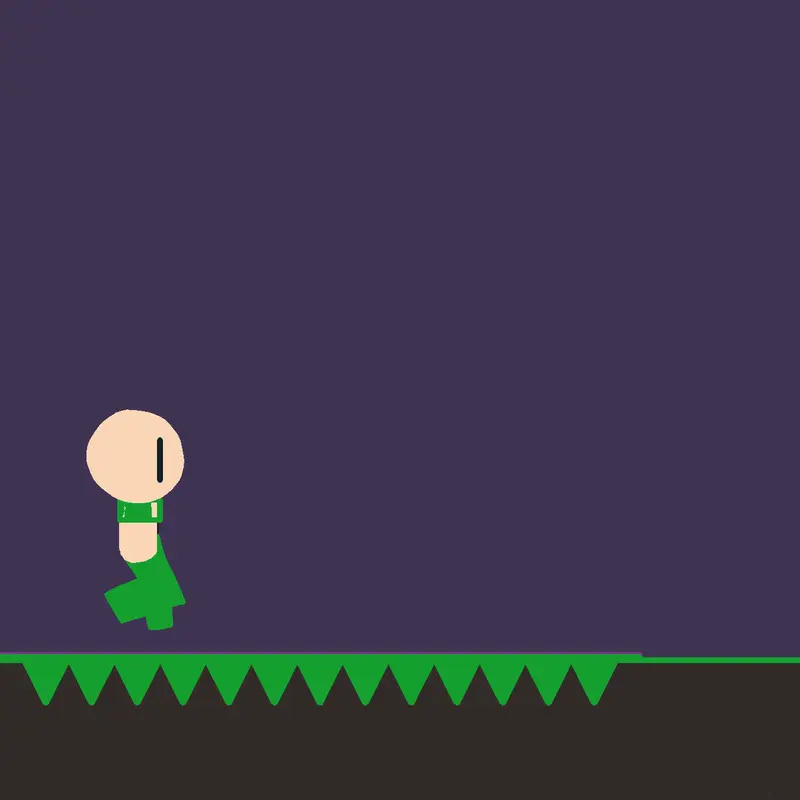 Infinite runner but Minecraft by @Goatgamer234