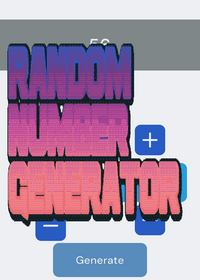 Random number generator (remixable)