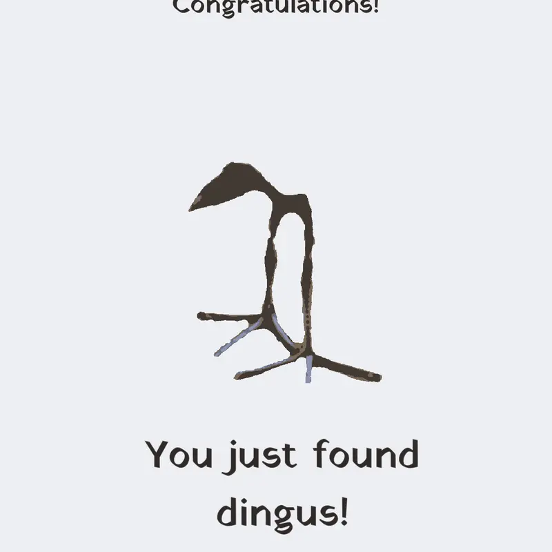Hello Dingus! (: by @Birdling