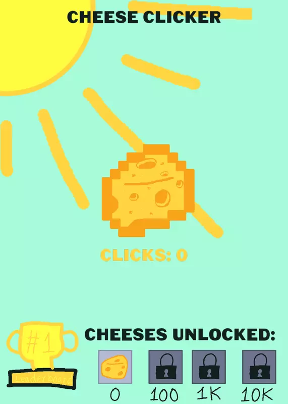 cheese clicker by @Pablo_theGamer