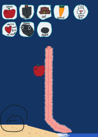 blood worm (: 🪱🪱🪱