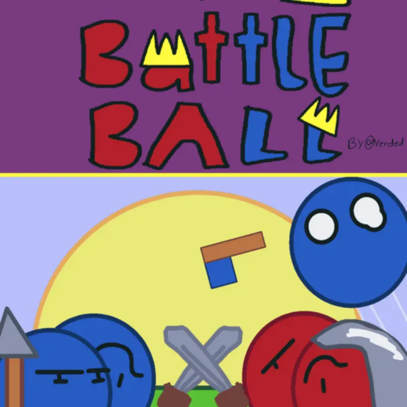 Red vs blue balls BATTLE! by @red4u