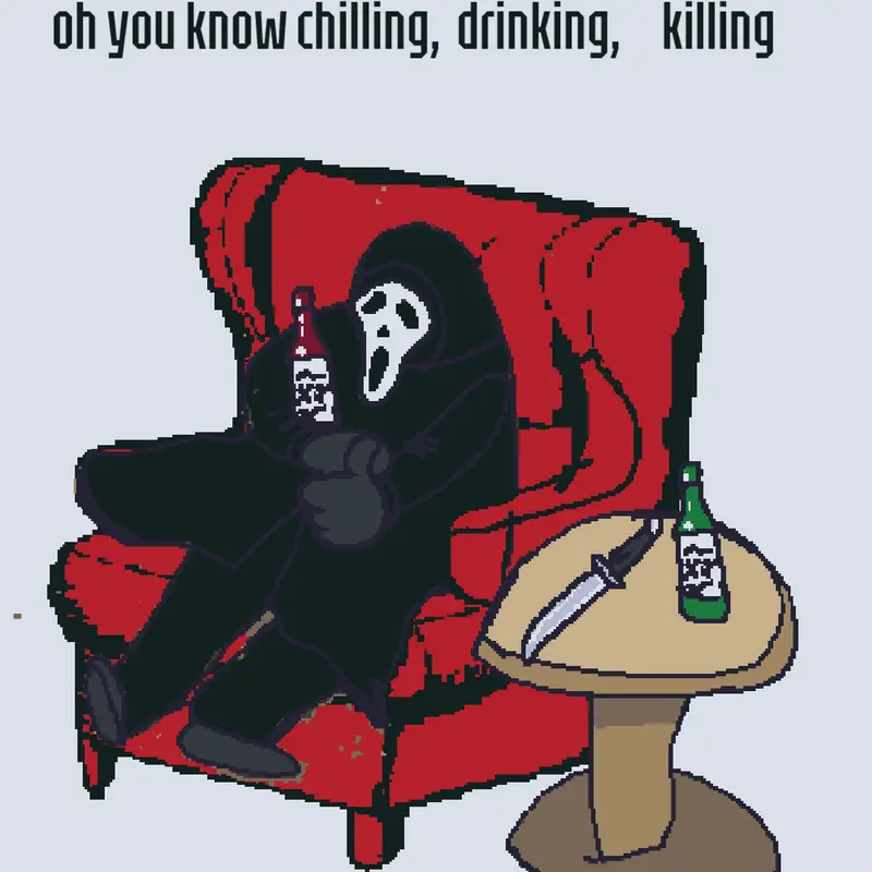 Ghostface by @Name_Me_Moto