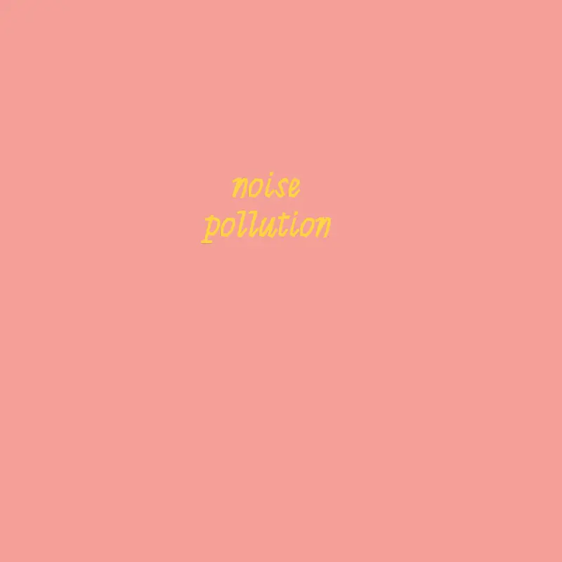 Noise pollution by @evilpc