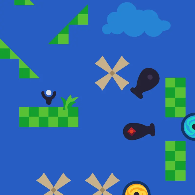 Hard Golf (not topdown btw) by @malachitegreen