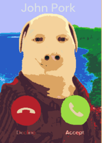 John Pork is calling...