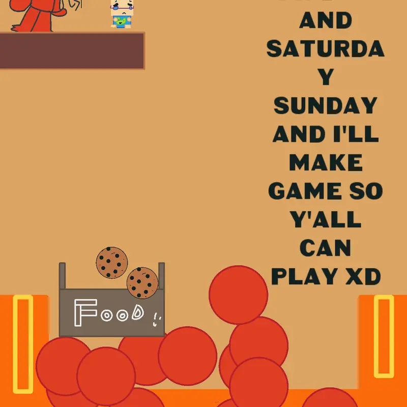 Coolkid pitball game with cookie duh :D by @Robby_gamer