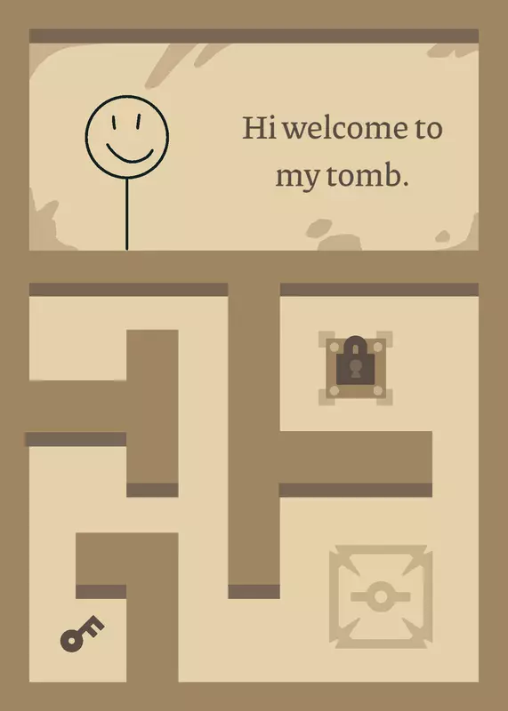 Welcome the stickman maze by @mustafakoc