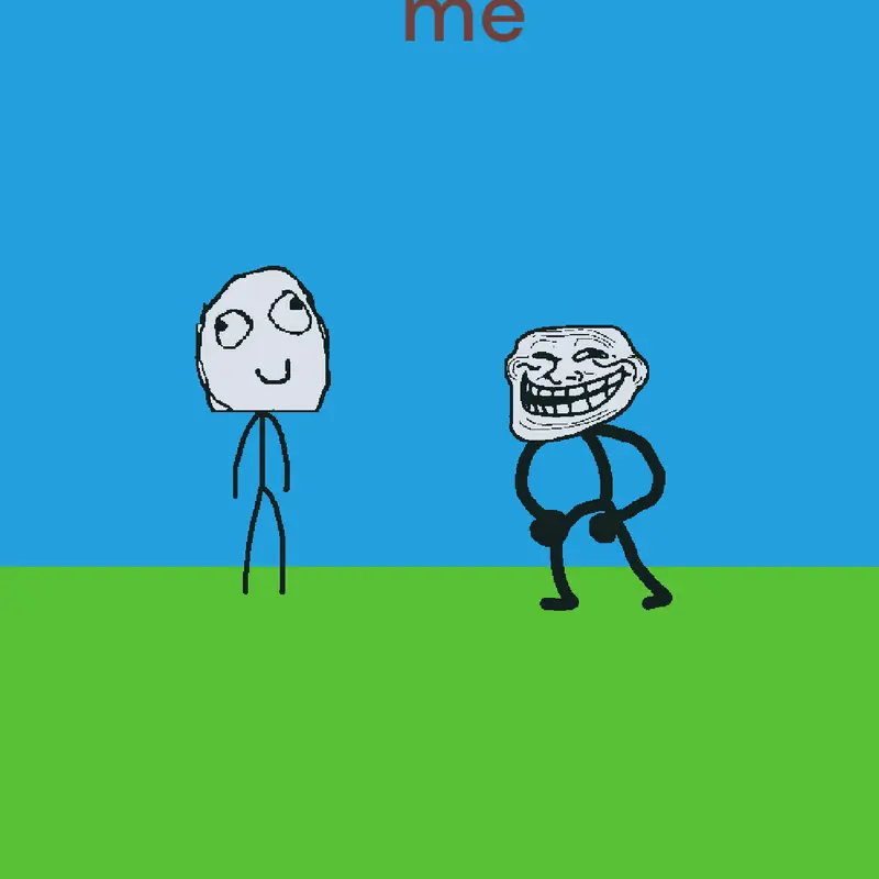 remix fight with me! derp vs troll by @yhfu