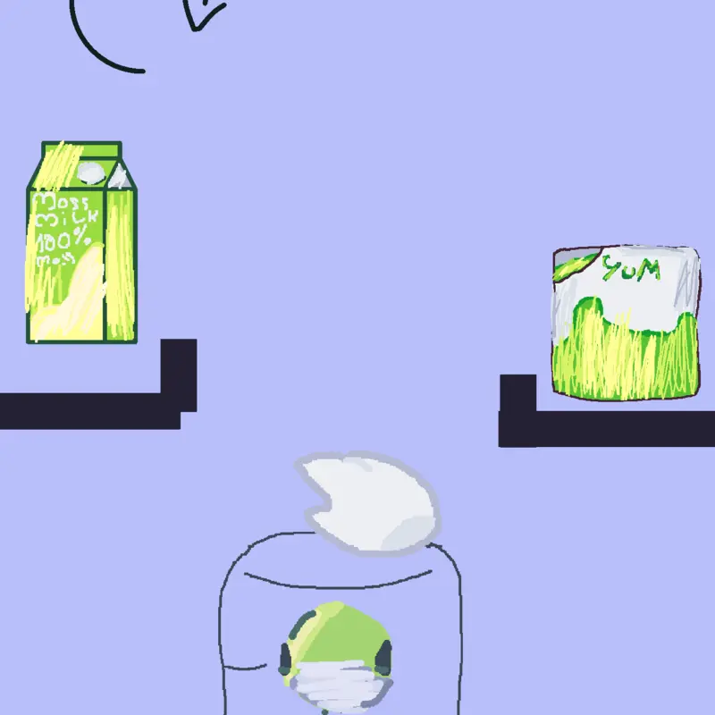 Milk maker by @mossycube_loll
