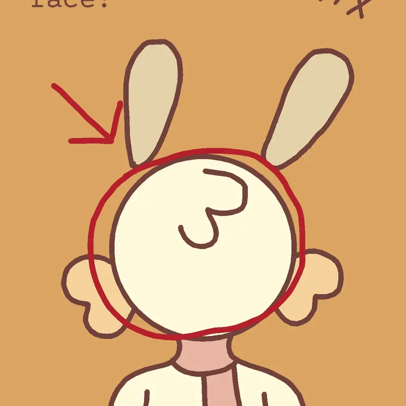 Draw a face! by @Nor17