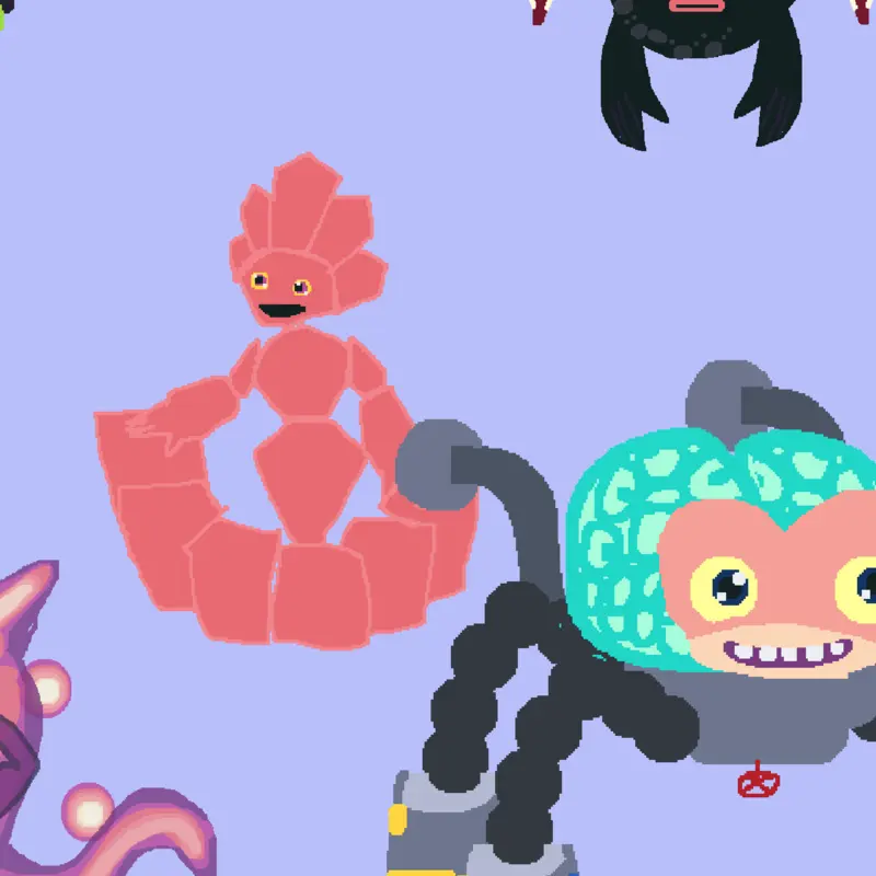 Free ethereal monsters by @creeperface002