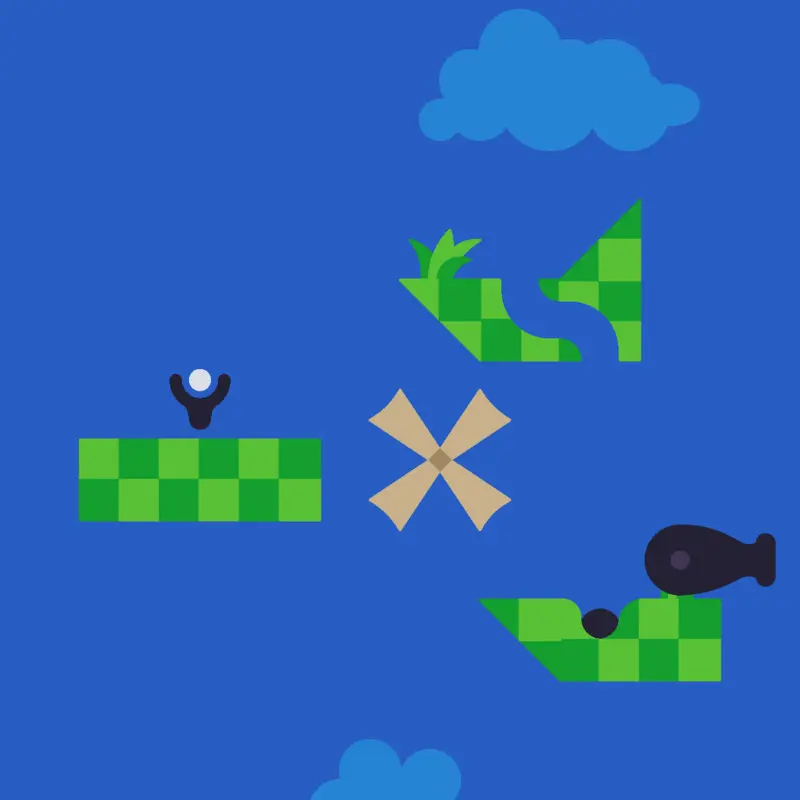 portal golf by @zededbedned