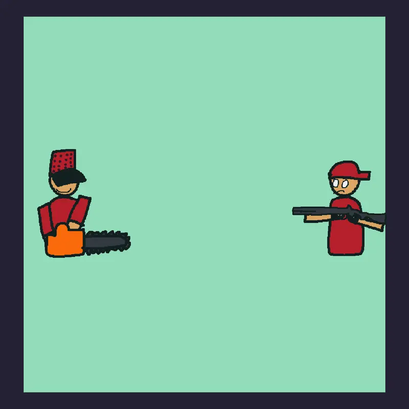 People battle by @persononcastle2763