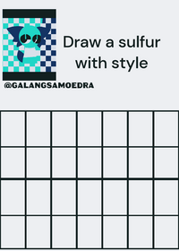 Draw a sulfur with style
