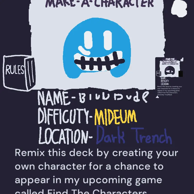 Game by @bluudude_the_streamer