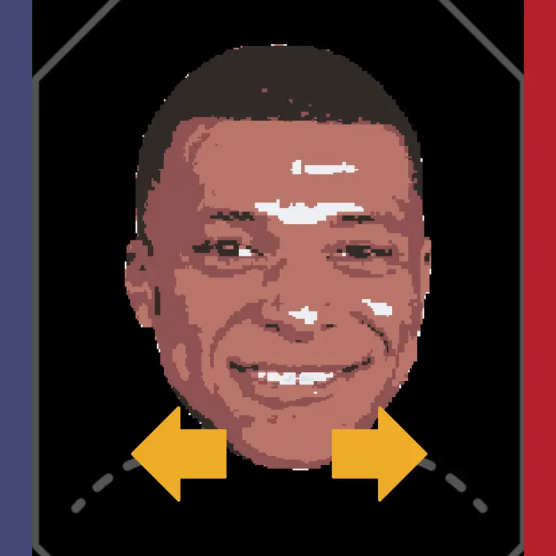 Kylian Mbappe face tracking kit by @Islam_10