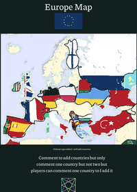 Comment in this deck to I add countries