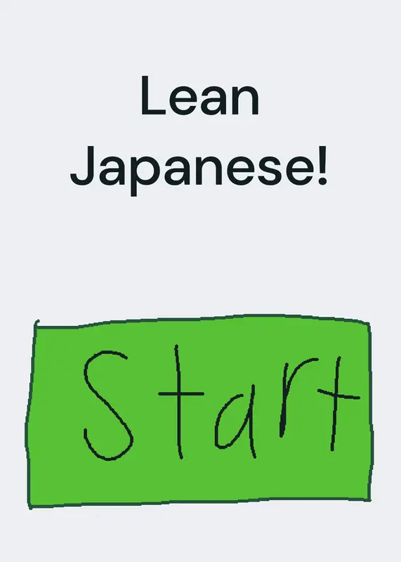 Learn Japanese!￼ by @cutekittin