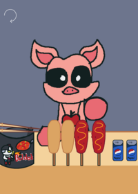 Let's feed her again >_<!!