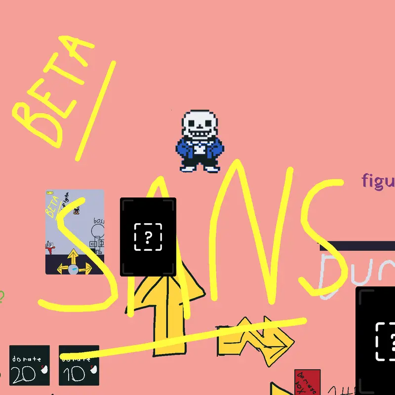 Cuphead serkanyaln sans version by @serkanyaln