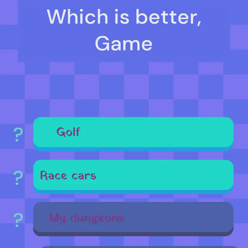 Game by @pietrofigue
