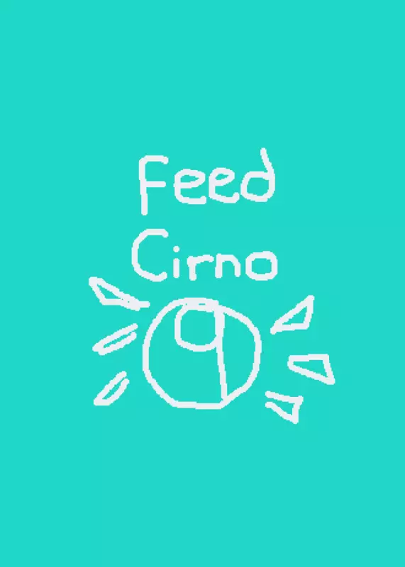 feed Cirno. by @Nyx-Xyn