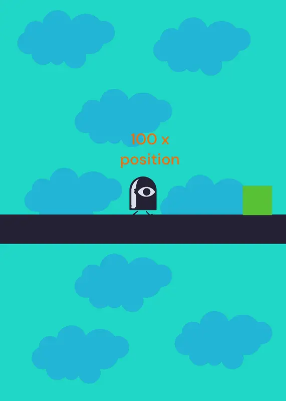 Update x position floating point by @villian_soup