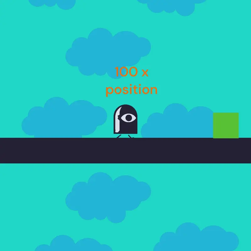 Update x position floating point by @villian_soup