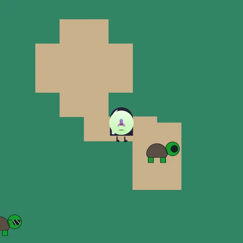 Find the turtles by @Vi8