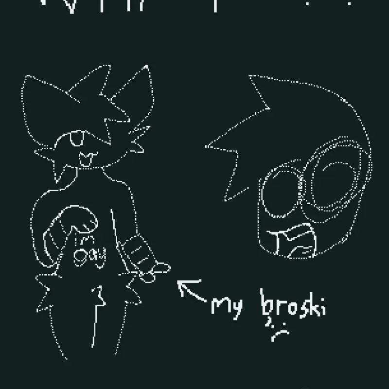 My bro is gay and a furry now :/ by @Goldkafa