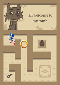 maze villain but ur sonic and maze villain...
