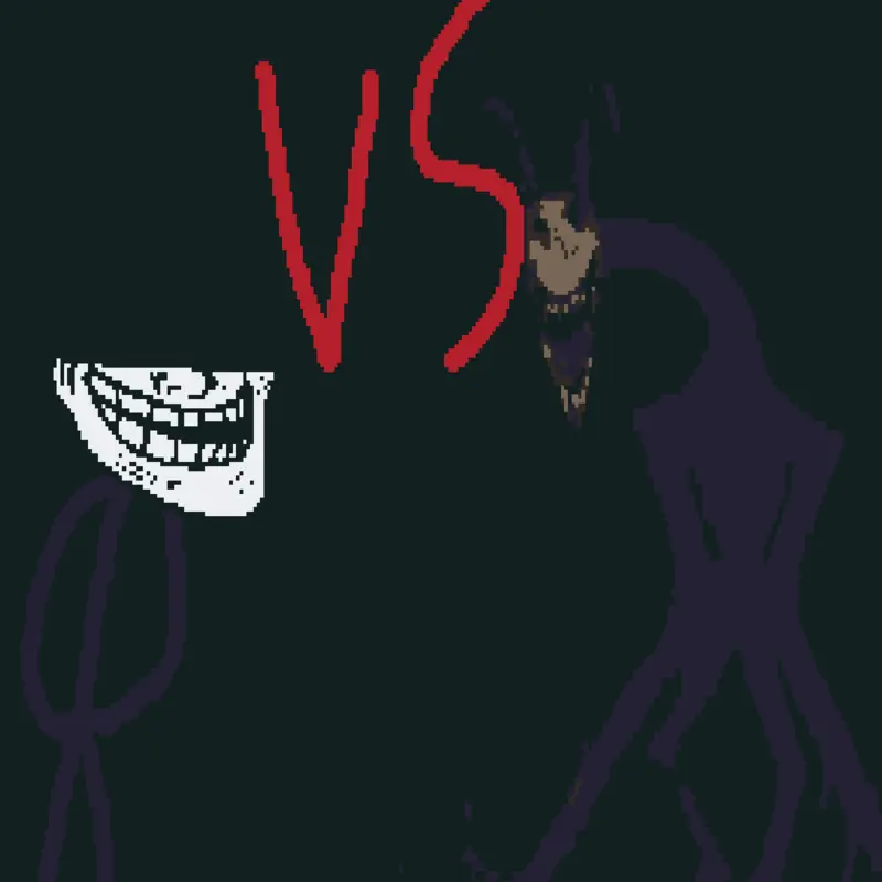 Stalkers vs trollfaces by @fan-castle