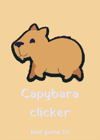 Capybara clicker V.0.1 tower