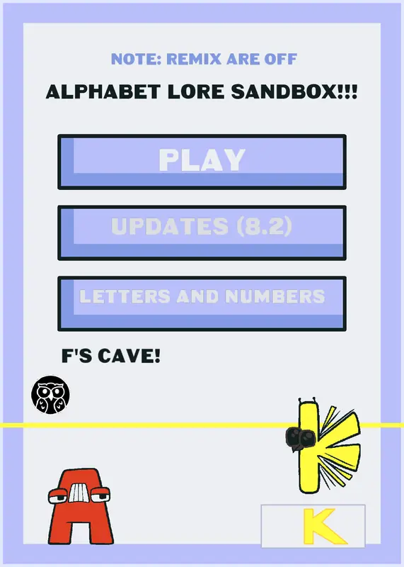 ALPHABET LORE SANDBOX by @BLUE_3
